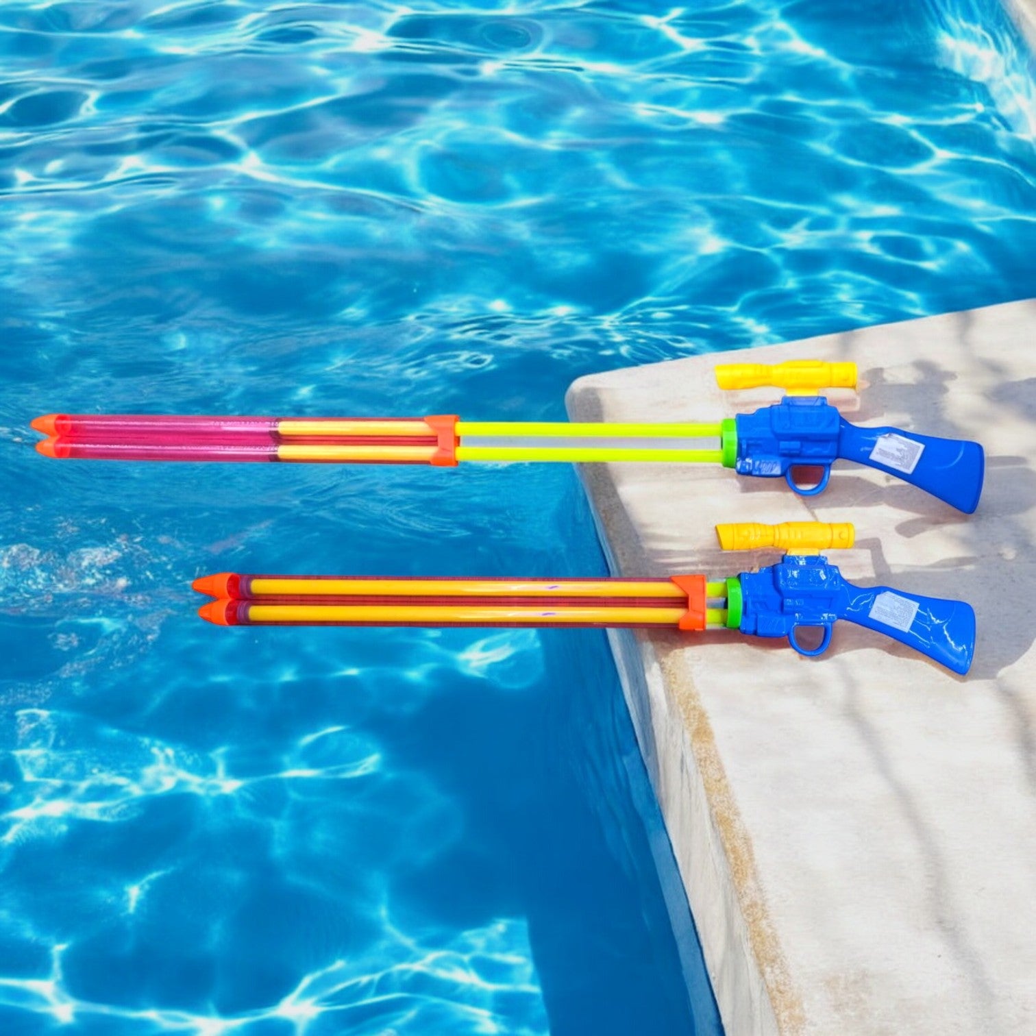 LANZADOR PISTOLA AGUA DOBLE CHORRO LANZADOR PISTOLA AGUA DOBLE CHORRO